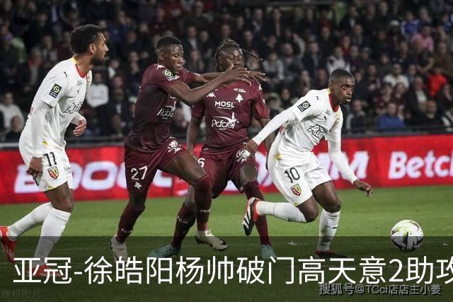亚冠-徐皓阳杨帅破门高天意2助攻 申花2-1淡滨尼流浪者